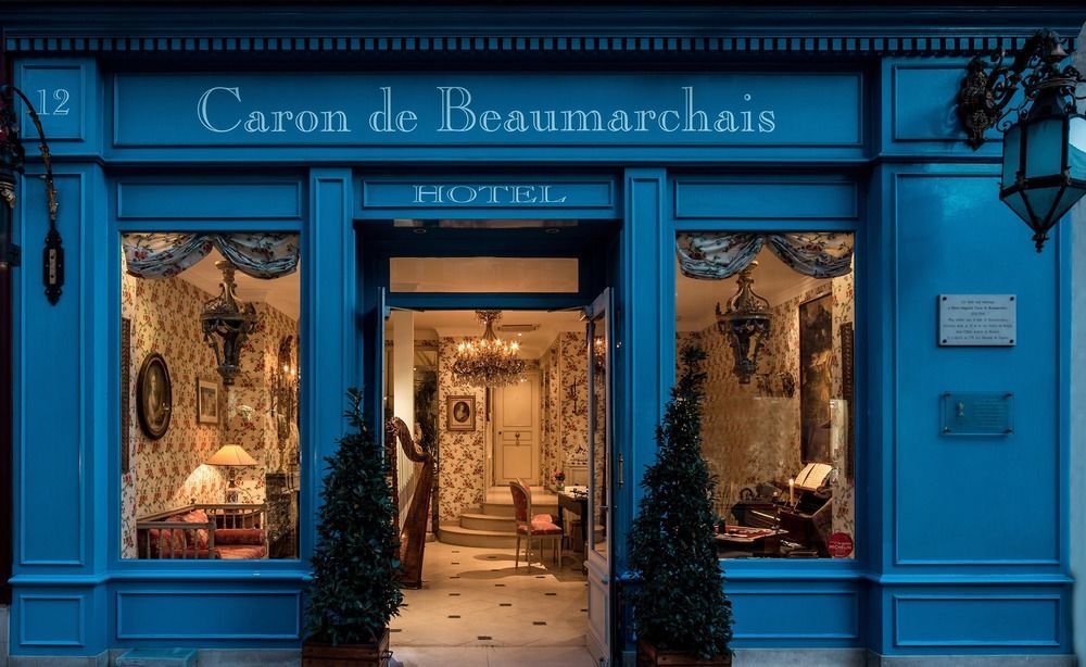 Hotel Caron De Beaumarchais Paris Eksteriør bilde