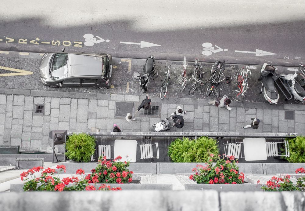 Hotel Caron De Beaumarchais Paris Eksteriør bilde
